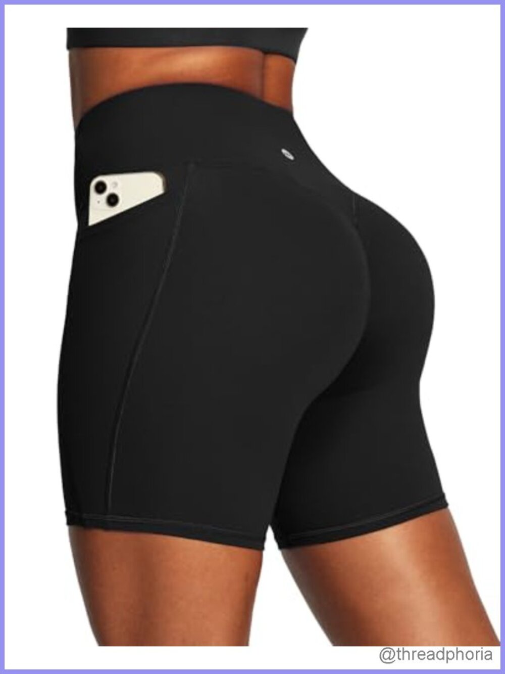 Ewedoos Butt Lifting Biker Shorts Tummy Control High Waist Workout Yoga Gym